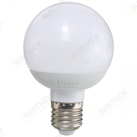 E27 7W 14 SMD 5730 600LM White/Warm White LED Globe Light Bulb AC 85-265V