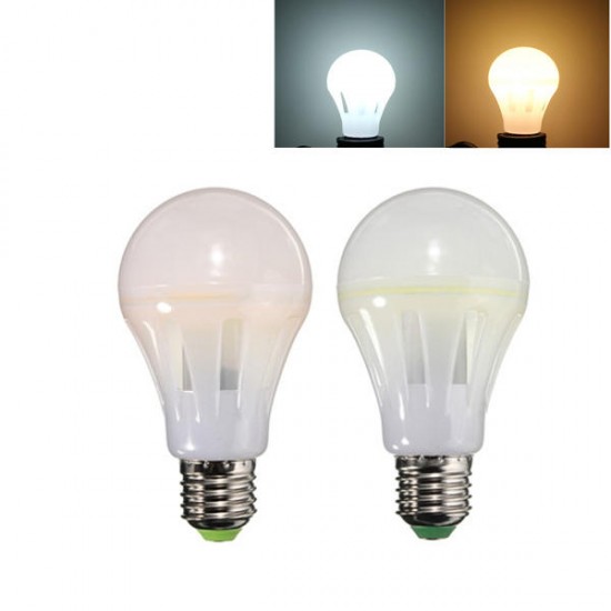 E27 8W COB Globe Light Bulb Warm White/White Non-dimmable 85-265V