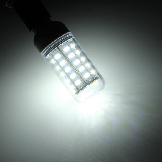 E27 E14 7W SMD5730 48LEDs 500LM Pure White Warm White Corn Light Bulb AC110V AC220V