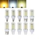 E27 E14 B22 G9 GU10 4.5W 48 SMD 5050 LED Pure White Warm White Natural White Cover Corn Bulb AC220V