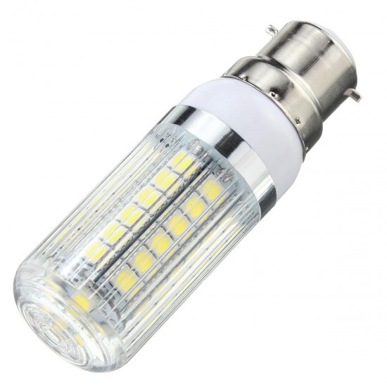 E27 E14 B22 G9 GU10 4.5W 48 SMD 5050 LED Pure White Warm White Natural White Cover Corn Bulb AC220V