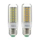 E27 E14 B22 GU10 5W SMD5730 Constant Current Smart IC 89LEDs Corn Light Bulb AC220V