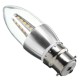 E27 E14 E12 B22 B15 4W 25 SMD 2835 LED Warm White White Candle Light Lamp Bulb AC85-265V