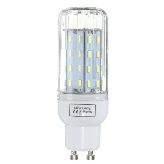 E27 E14 E12 B22 G9 GU10 6W 56 SMD 4014 LED Warm White White Cover Corn Light Lamp Bulb AC 220V