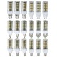 E27 E14 E12 E17 GU10 B22 LED Corn Bulb 7W 72 SMD 5736 LED Lamp Ampoule Led Light AC85-265V