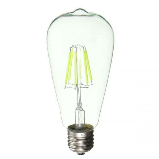 E27 Retro Edison Globe Bulbs 6W Screw LED COB Bulbs RGB Colorful Light Lamp Energy-Efficient AC220V