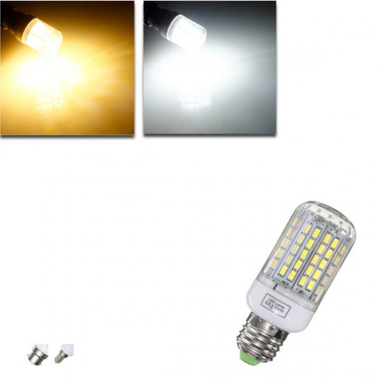 E27/E14/B22 Dimmable 9W AC110V LED Bulb White/Warm White 96 SMD 5730 Corn Light Lamp