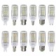 E27/E14/E12/B22/G9/GU10 Dimmable 5W AC220V LED Bulb White/Warm White 50 SMD 5730 Corn Light Lamp