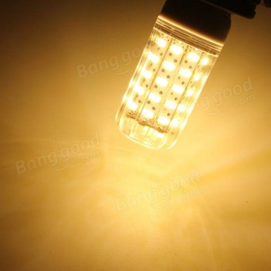 E27/E14/E12/B22/G9/GU10 Dimmable 6W AC110V LED Bulb White/Warm White 60 SMD 5730 Corn Light Lamp