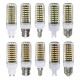 G9/E14/GU10/B22/E27 9W 80 SMD 5733 LED Bulb Corn Light Warm White/White Bulb AC220V