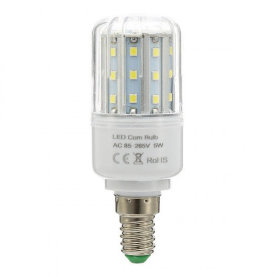 HL-CB 02 E27 E14 5W 10W 15W 20W SMD2835 No Strobe LED Corn Light Bulb AC85-265V