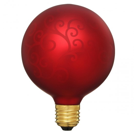 E27 G95 LED Light Bulb Christmas Edison Decorative Lamp for Holiday Home Indoor Use AC85-265V