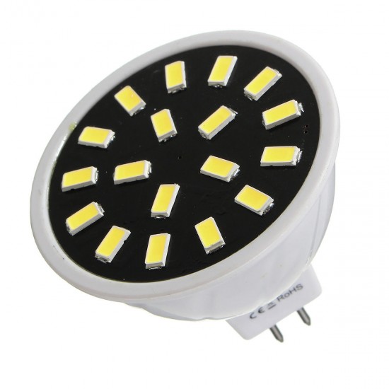 MR16 E27 GU10 LED Light Bulbs 5733 SMD 18 320LM Pure White Warm White Spot Lightt AC220V 3W