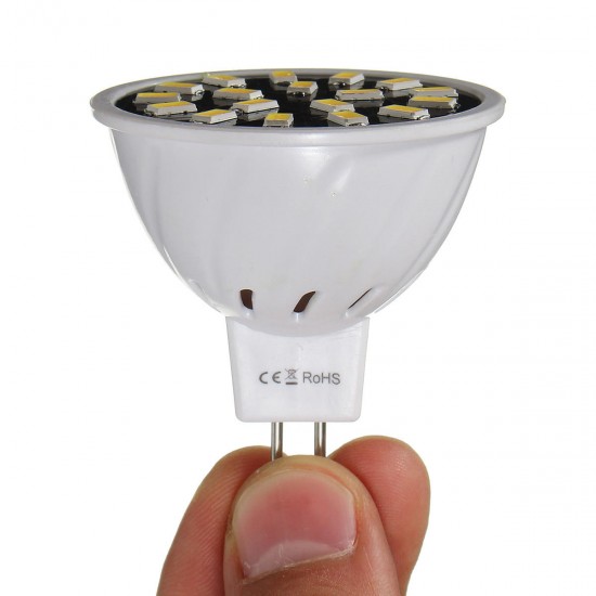 MR16 E27 GU10 LED Light Bulbs 5733 SMD 18 320LM Pure White Warm White Spot Lightt AC220V 3W