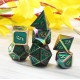 7PCS Metal Polyhedral Dices Set For Dungeons and Dragons Dice Desktop Table RPG Game