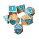 7Pcs Polyhedral Dices Set for Dungeons Dragons D20 D12 D10 D8 D6 D4 Games +Storage Pouches Bag