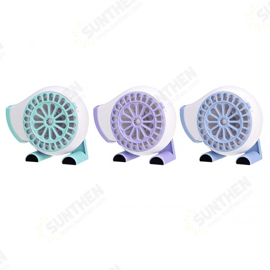 Creative Mini Fan Handheld USB Fan Rechargeable Strong Wind Cooling Fan Ultrathin Low Noise Summer Essentials