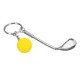 EDC Gadgets Mini Golf Racket and Ball Key Ring Chain Keyfob Keychain