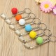 EDC Gadgets Mini Golf Racket and Ball Key Ring Chain Keyfob Keychain