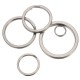 Gear Titanium Ti Key Chain Key Ring Split Ring 4-12inch 10mm 18mm 25mm 28mm 32mm