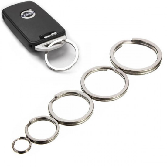 Gear Titanium Ti Key Chain Key Ring Split Ring 4-12inch 10mm 18mm 25mm 28mm 32mm