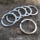 Gear Titanium Ti Key Chain Key Ring Split Ring 4-12inch 10mm 18mm 25mm 28mm 32mm