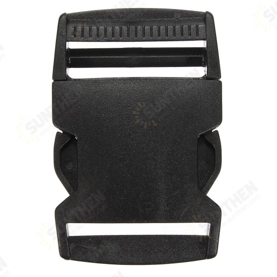 Plastic Webbing Strap Side Release Buckle Black