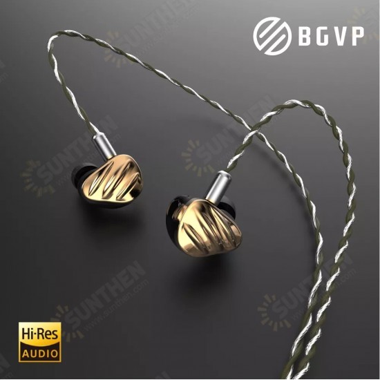 BGVP NS9 In Ear Wired Earphones MMCX Music HIFI Heavy Bass Monitor Headphones Earbuds Detachable Upgrade Cable