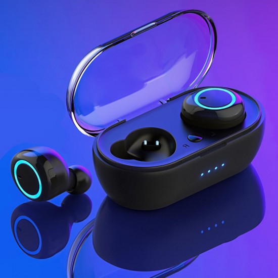 D10 TWS bluetooth 5.0 Earbuds Smart Touch Binaural Calls Wireless Hifi Earphone With Charging Box