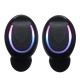 F9-3 bluetooth 5.1 Headset TWS Wireless LED Display Flashlight Waterproof Earphones Mini Earbuds Stereo Sport Headphones