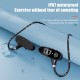H18 Bone Conduction bluetooth 5.2 Headphones Led Display Neckband Ear Hook Noise Reduction IPX7 Waterproof Fitness Sport Earphones