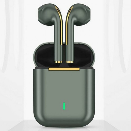 J18 New Business bluetooth 5.0 Earbuds TWS Wireless Binaural Earphone Dynamic Headsets with Charging Box