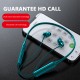 M61 bluetooth 5.1 Neck Hanging Magnetic Headset Wireless 9D Surround Sound Stereo Sports Running Waterproof Magnetic Headphone With Mic