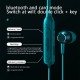 M61 bluetooth 5.1 Neck Hanging Magnetic Headset Wireless 9D Surround Sound Stereo Sports Running Waterproof Magnetic Headphone With Mic