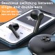 ME-62 TWS bluetooth 5.2 Headsets Transparent Low Latency Wireless Gaming Headphones Noise Reduction In Ear Earbuds with Mic