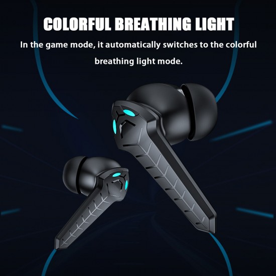 P36 bluetooth Gaming Earbuds Headsets Low Latency Wireless Headset with 3000mAh Charging Box