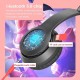 P47 bluetooth 5.0 Headset Luminous Cat Ear Wireless LED Light Mobile Phones Headphone Stereo Music Headphones Headset for PC