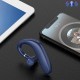 Q11 Single Earhook bluetooth 5.0 Wireless Earphone Stereo Business IPX5 Waterproof DSP Intelligent Noise Reduction HD Call Headset