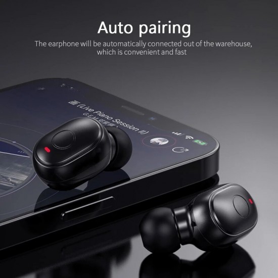 TG911 TWS Wireless bluetooth Earphones HD Call Stereo Sports Waterproof Earbuds Headphone With Mic