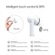 TWS bluetooth V5.1 Headphones HIFI Stereo Low Latency CVC Noise Reduction Wireless Earphones Touch Control In-Ear Earbuds with Mic