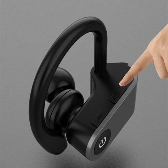 TWS-03 TWS Hanging Ear-Hook Wireless bluetooth Headset High-Definition Noise Reduction Stereo Sound Effect Binaural Headphone With Mic