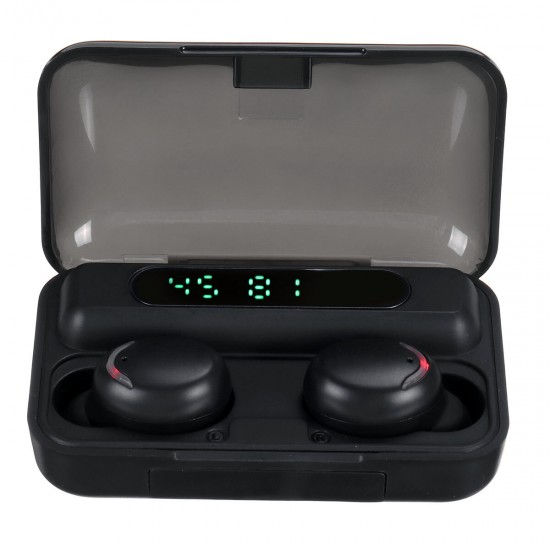 TWS True Wireless bluetooth 5.0 Earphone Digital Power Display Smart Touch Bilateral Call Headphone with 3500mAh Charging Box