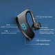 V12 Business Earphone Data Display Battery-Mounted Ear-Mounted bluetooth 5.2 Headset Fashion Earphone Music Sports HiFi Sound Earpiece