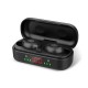 V8 TWS bluetooth 5.0 Earphone Mini Touch Control LED Display Headphone IPX7 Waterproof Earbuds with Mic