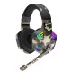 Wired Headphones Gaming Headset HIFI Stereo With Mic for Laptop Desktop Computer Video