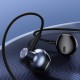 H19 3.5m Wired Encok Earphones In-Ear Bass Earbuds Stereo Earphone Music Sport Gaming Headset With Mic