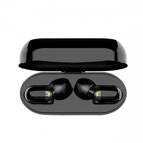 Dual Dynamic Drive TWS bluetooth 5.0 Earphone IPX6 Waterproof Auto Pairing Smart Touch Headphones With Mic fot IOS Android