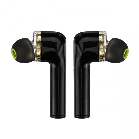 Dual Dynamic Drive TWS bluetooth 5.0 Earphone IPX6 Waterproof Auto Pairing Smart Touch Headphones With Mic fot IOS Android