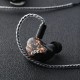 EPZ Q1 3.5mm Wired Earphone 13mm Large Driver HiFi Stereo Earphone Headphones with 0.78mm Detachable Cable