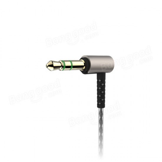 DS018 3.5mm In-ear Noise Cancelling HIFI Stereo Bass Wired Earphone